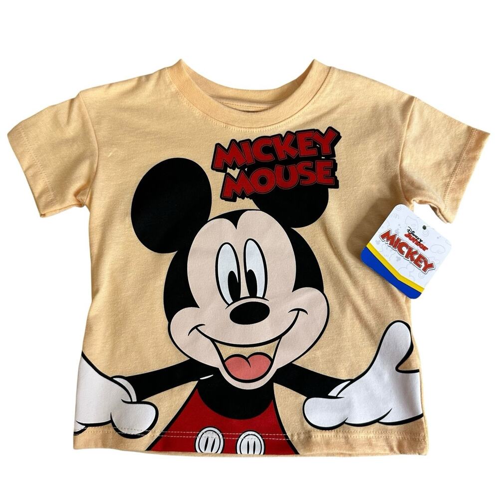 Disney Mickey Mouse Short Sleeve Crewneck Tee 18M New Baby Disney